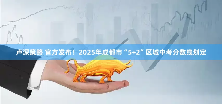 卢深策略 官方发布！2025年成都市“5+2”区域中考分数线划定